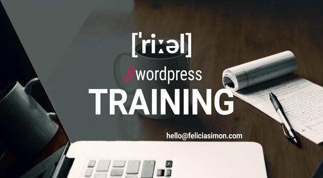 Training WordPress