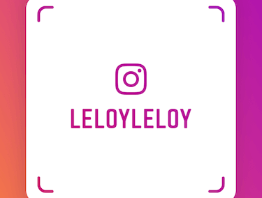 Screenshot: Instagram Nametag von leloyleloy