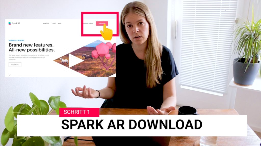 Schritt 1 - Spark AR Download